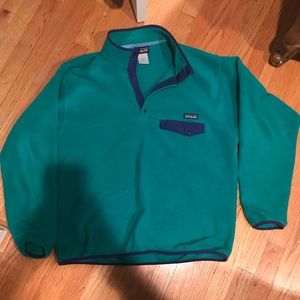 Patagonia pull over fleece